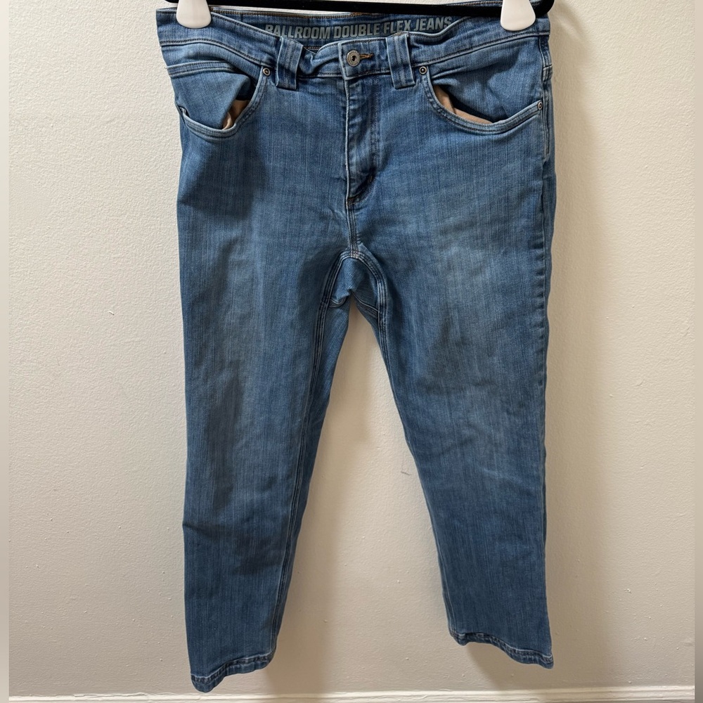 Duluth Trading Co Men Straight Leg Blue Jeans